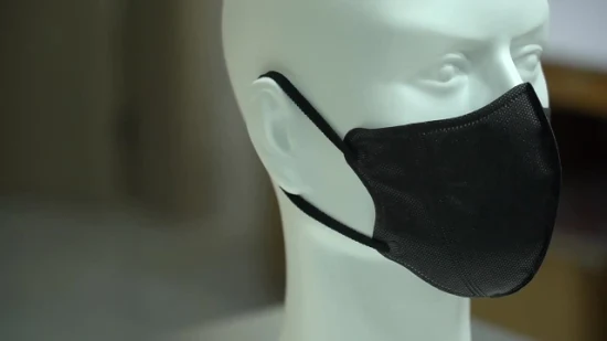 Xiantao 공장 일회용 얼굴 마스크 블랙 의료 Morandi 마스크