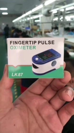 공장 창고 스팟 혈액 산소 모니터링 홈 OLED 디지털 손가락 맥박 산소 측정기 Lk87